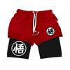Shorts de Una Pieza Estampado Digital 3D Adulto Doble Capa Pantalón de Playa Amazon Comercio Electrónico Transfronterizo Suministro Caliente