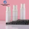 En Stock Botella Cosmética de Niebla Fina Translúcida Mate de 30ml, Botella con Spray de Vacío, Botella de Vacío para Loción, Botella con Pulsador y Spray