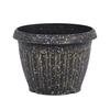 Wen Lei vaso de flores retrô redondo simples imitação de pedra plástico europeu grosso durável fábrica de vasos de flores retrô atacado