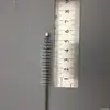 Escova para canudo 10mm cerdas de nylon cerdas macias escova de limpeza arame de aço inoxidável 304 cânhamo branco ecológico em estoque atacado