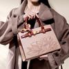 Bolsa de senhora de meia idade, bolsa de casamento de mãe vermelha de crocodilo atmosférica, bolsa de casamento chinesa pendurada na bolsa de sogra