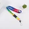 Cordão para Crachá de 2,5cm para Exposições e Eventos, Cordão de Poliéster para Crachá de Trabalho, Cordão para Crachá com Impressão por Transferência Térmica com Logo