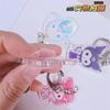 Nuevo llavero Sanrio estilo antiguo coolomi Hello Kitty colgante acrílico para bolso para regalo de novia