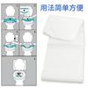 Papel higiênico descartável duplamente degradável, coleta descartável, papel de espessamento, teste disponível para amostragem de atacado