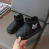 Zapatos de Algodón Gruesos Cálidos Versátiles de Invierno para Niños Zapatos para Niñas Zapatos para Caminar de Bebés y Niños Pequeños Botas de Nieve Botas de Algodón para Bebé