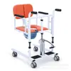 Silla Elevadora Multifuncional para Cuidado de Ancianos Paralíticos Postrados en Cama, Carrito Elevador Hidráulico y Silla para Baño