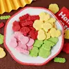 Decoración para Pastel de Año Nuevo 2026 Calabaza Pony Forma de Happynewyear Galleta Horneado Postre Adorno Inserto