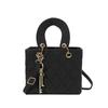Bolsas de Luxo para Mulheres 2025 Novo Design de Nicho Bolsa Transversal Estilo Quente de Celebridade da Internet Outono e Inverno Bolsa de Ombro Acolchoada Bolsa Princesa Diana