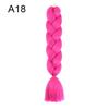 Peluca Trenza Desordenada Ocultar Trenza Trenza para Hombres y Mujeres Cuerda de Pelo Trenza Gradiente de Colores Trenza Peluca