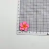Nuevos Accesorios de Resina de Pegamento de Crema DIY de Plumeria Colorida para Zuecos, Pinzas para el Cabello, Aretes y Decoraciones de Fundas de Teléfono