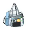 2025 Nova Atacado Grande Capacidade Transparente Bolsa Carteiro Bolsa de Viagem Proteção Fria Pvc Lavável Amazon Transfronteiriça