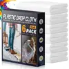 Película de Enmascarar Desechable de PE a Prueba de Polvo Película de Enmascarar Pre-Adhesiva Transfronteriza Personalizada para Protección de Renovación