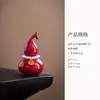 Adornos de Cerámica Estilo Chino en Forma de Calabaza para Mesa de Centro de Sala de Estar, Mesa de Té, Vestíbulo, Decoraciones de Oficina, Caja de Regalo para Inauguración de Casa, Regalo de Año Nuevo Chino