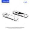 Clip metálico para máquina de llamadas, clip trasero, clip para intercomunicador, clip de cola larga, clip de acero inoxidable 304, clip para estuche de cuero, clip para lámpara de señal