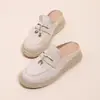 Novas Meias-Pantufas Fechadas com Solado Grosso para Uso Externo, Loafers Plataforma/Sandálias Pescadoras, Casuais Versáteis para Mulheres, Coleção Primavera/Verão 2026
