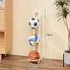 Estante de Almacenamiento para Baloncesto Gabinete Colgante en Pared Lateral Estante en Capas para Fútbol Hogareño Sin Clavos Estante de Almacenamiento para Voleibol Estante para Balones Estante de Colocación