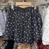 Roupa Infantil Meninas Kidsren's Mini Culotes Estampados Casual Floral Estilo Princesa Saia Curta Shorts Verão Novo Estilo 476609