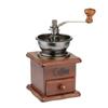 Máquina de café retro con manivela, molinillo de grano de haya pequeño, molinillo manual ajustable para el hogar, venta al por mayor