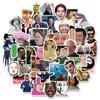 Compra Directa Transfronteriza de Temu 200 Piezas de Pegatinas de Emoticonos de Celebridades de Internet Europeas y Americanas, Decoraciones Personalizadas Divertidas y Tontas para Fundas de Teléfono