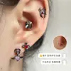 Colección Serie Colgante Clavos de Hueso de Oreja Pendientes de Tornillo de Acero de Titanio Perforación de Oreja para Mujer Pendientes de Clavo Coclear