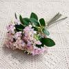 5 Ramos Artificiales de Lila Fragante Hechos a Mano, Flores Artificiales, Flores Falsas, Fotografía de Boda Paisaje del Hogar