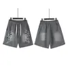 Marca de moda europeia e americana Hellstar Hell Star de verão para lazer esportivo shorts de água masculinos e femininos
