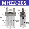 Cilindro de Dedos Hfz/Mhzl2/Mhz2-6-10-16-20-25-32D Pinza Paralela Neumática
