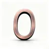 Resina ABS banho 6cm bronze sinalização digital bronze apartamento empresa escritório placa de porta moldagem por injeção logo