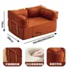Sofá Cama Doble Propósito para Sala de Estar, Uso Doméstico, Apartamento de Alquiler, Sofá Comprimido para Siesta, Sofá Perezoso, Sofá Plegable Reclinable