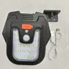 Luz de Jardín Exterior para Uso Doméstico, Iluminación con Sensor de Movimiento de Alto Brillo para Cercas, Luz de Pared para Balcón de Jardín, Luz de Clip Solar