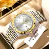 Reloj Auténtico de Marca Famosa para Hombre Moda Trendy Luminoso Doble Calendario Resistente al Agua Reloj Sencillo Reloj de Cuarzo para Hombre Hombre