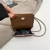 Bolsa Casual Xadrez de Personalidade Fresca e Doce, Bolsa de Ombro Moderna e Estilosa, Bolsa Transversal Simples, Bolsa Feminina Estilo Urbano