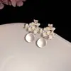 Flores de Verano~ Pendientes de Flor con Goteo de Aceite Color Dopamina y Diseño Único, Pendientes Dulces Súper de Hada para Mujer