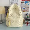 Mochila de Lunares, Gran Capacidad, Bonita Bolsa Escolar para Estudiantes de Secundaria Femeninas, Chicas de Campus, Estudiantes Universitarias, Mochila Ligera para Clase