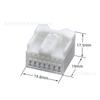 7282-5832/7283-5832 Conector de chicote de coroa Plug 14 furos