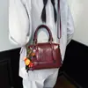 Bolsa de nicho texturizada feminina 2025 nova outono/inverno retrô versátil bolsa transversal bolsa de mão fashion bolsa travesseiro
