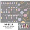 Nova Manicure Primavera Colorida Pequenas Flores Silvestres Adesivos de Alívio para Manicure Pintura a Óleo Romântica Adesivos de Unha Frescos Simples Fofos