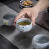 Grande tamanho Ru Forno Kung Fu Chá Xícara de Chá Cypress Abertura Crack Chá Xícara de Degustação Ru Porcelana Xícara de Chá Grande Capacidade Copa Master Tasting Cup