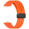 Para Huawei Fit3 Banda de Silicona para Reloj con Agujero Huawei Watch Fit3 Correa de Repuesto con Hebilla Plegable