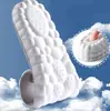 Plantilla de Bala Suave 4D Unisex Verano Transpirable Agujero de Panal Absorción de Impactos Rebote Espesada Plantilla Deportiva Pies No Cansados Anti