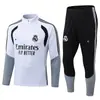 2627 Uniforme de Treino Real Madrid Outono e Inverno Uniforme de Futebol Manga Longa Atletico Jogo Treino Inter de Milão Camisa Esportiva Casual