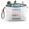 Bolsa de Lona Impresa con Cremallera de Venta Caliente Transfronteriza Gran Capacidad para Tarjeta de Identificación Pasaporte Libro Almacenamiento Conveniente Bolsa de Cosméticos para Mujer