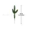 Produto mais vendido da Amazon: Acessórios de flores de planta verde artificial, Decoração de árvore de Natal, Agulhas de pinho e folhas de plástico com três pontas