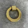 Puxador de Gaveta Furo Único Móveis Porta de Guarda-Roupa Porta de Armário Argola Puxador Armário de Sapatos Argola Pendurada Puxador de Porta de Armário Simples Moderno