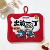 Agente de Compras de Hong Kong para Toallas de Mano Únicas de Piña Doraemon, Absorbentes Lindos Dibujos Animados Patrón Doraemon Toallas de Mano para Coche