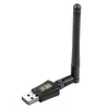 Tarjeta de Red Inalámbrica USB 1300Mbps Gigabit 5g Doble Banda Sin Controlador Wifi6 Receptor Inalámbrico para Computadora Venta al por Mayor