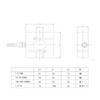 Medidor de empuje y tracción con pantalla digital tipo S externa dividida Outsmart DS2-1000, sensor opcional de 0 a 5000 N