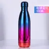 Termo mini deportivo de acero inoxidable creativo, botella de cola de boliche, botella de agua deportiva, taza de agua con logo de regalo
