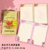 Apple Star Little Man M5 Cuaderno de Páginas de Colores Cubierta de Piel PU Correa de Dibujos Animados de Alto Valor Cuaderno Papel Grueso de 120g
