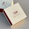 Nueva Caja de Joyería de Grano de Madera de Alto Grado Estilo Chino Caja abatible con succión magnética Caja de Empaque de Regalo para Almacenamiento de Collares, Pulseras, Wen Play